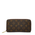 Louis Vuitton Monogram Brown Pvc Long Wallet