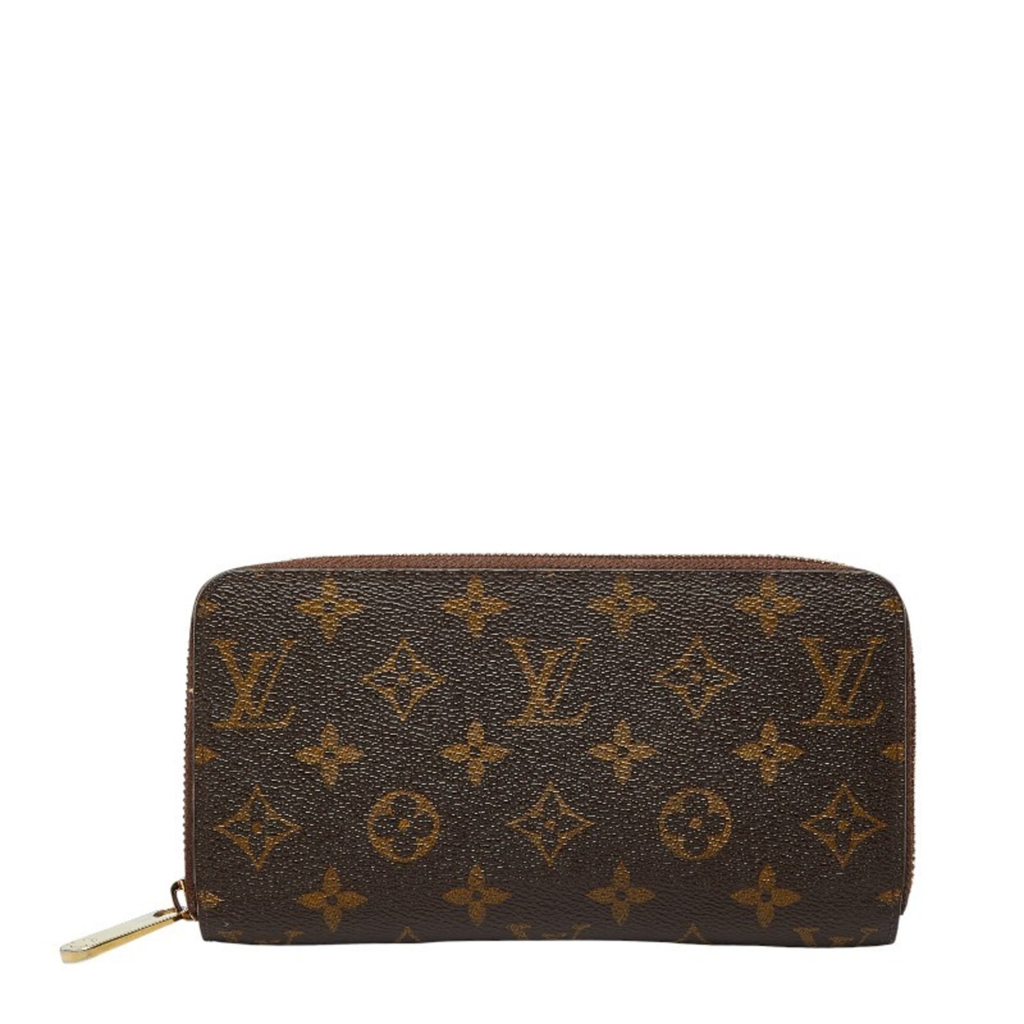 Louis Vuitton Monogram Brown Pvc Long Wallet