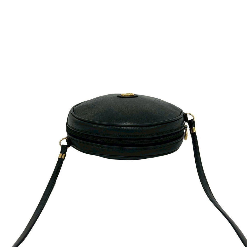 Gucci Black Leather Pochette Shoulder Bag (Pre-Owned)