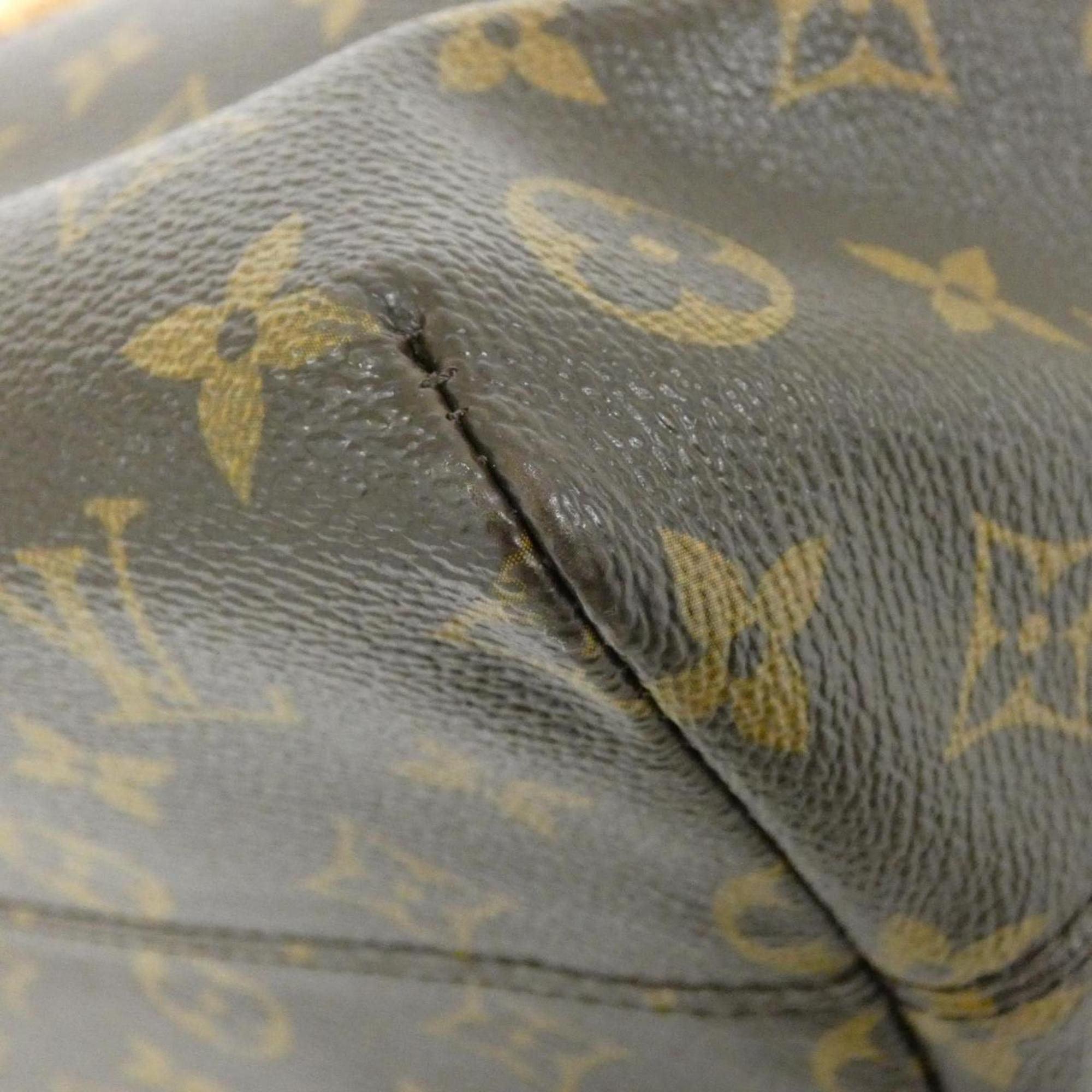Louis Vuitton Marron Coated Canvas Handbag