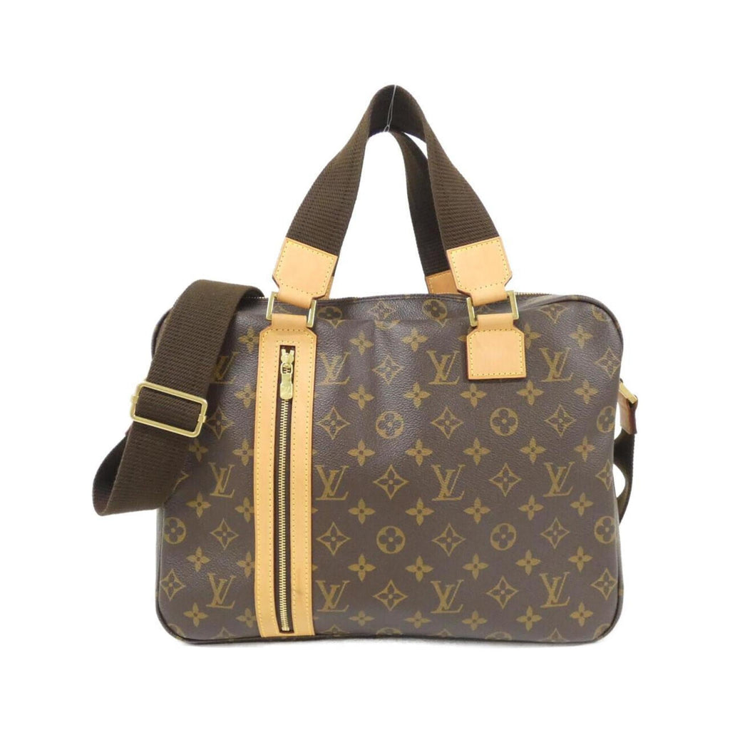 Louis Vuitton Brown Coated Canvas Handbag