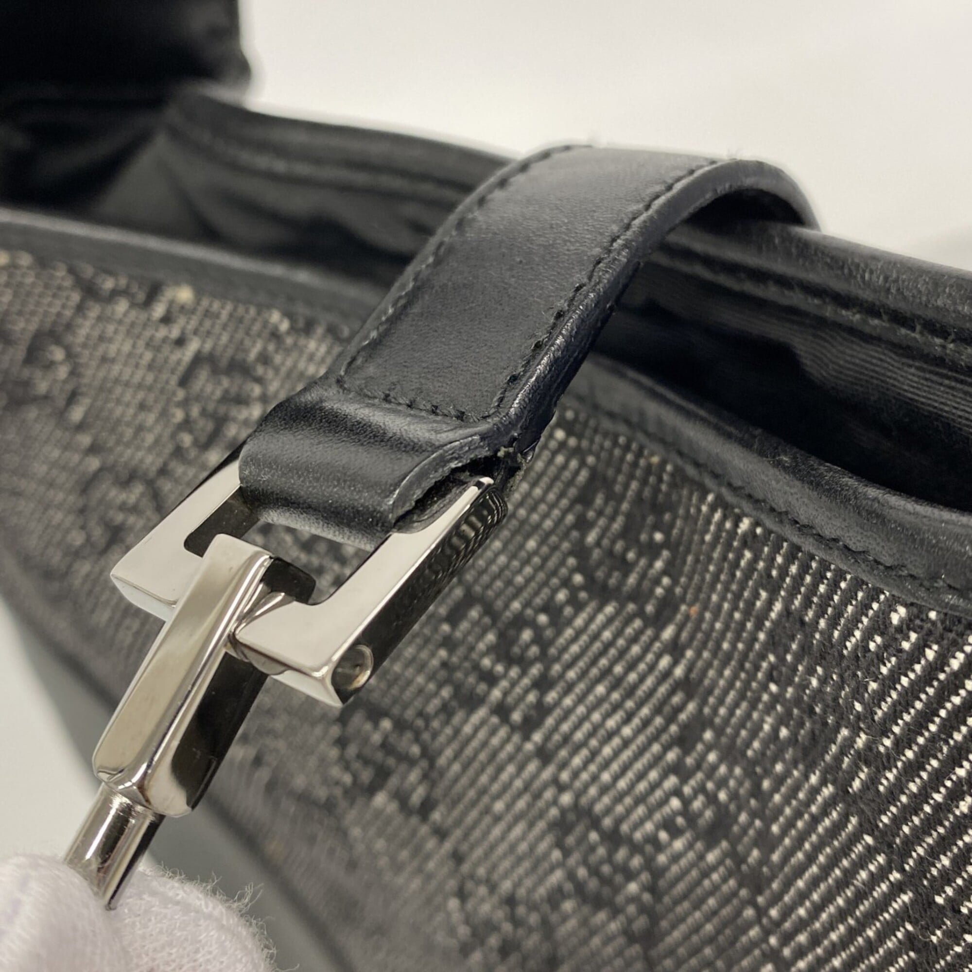 Gucci Black Denim Handbag (Pre-Owned)