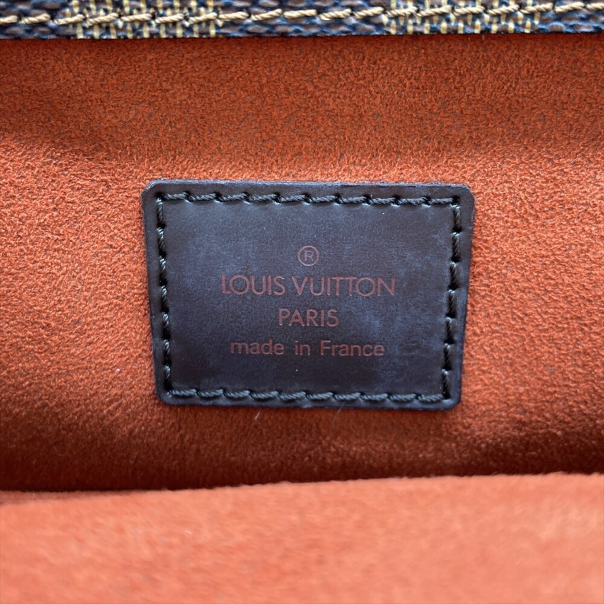 Louis Vuitton Brown Damier Canvas Tote Bag