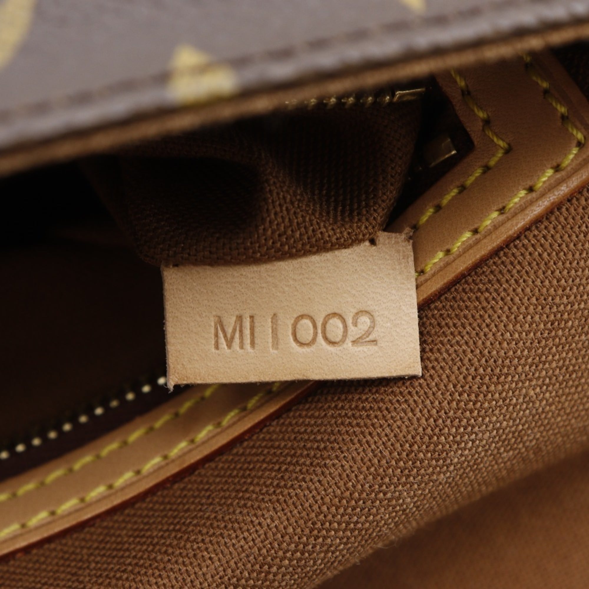 Louis Vuitton Brown Monogram Canvas Shoulder Bag