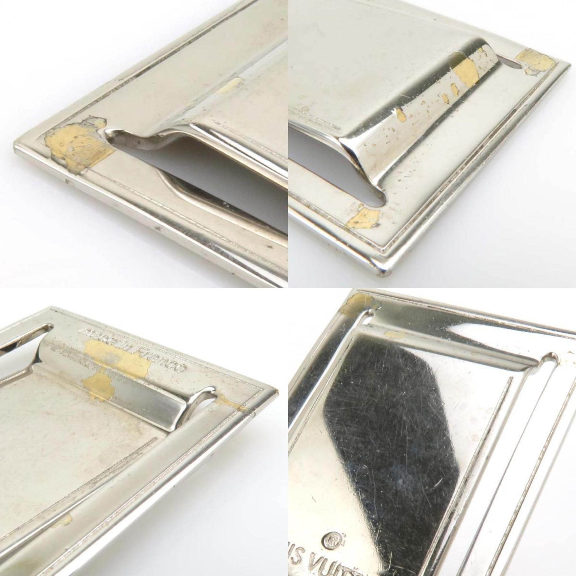 Louis Vuitton Silver Metal Money Clip