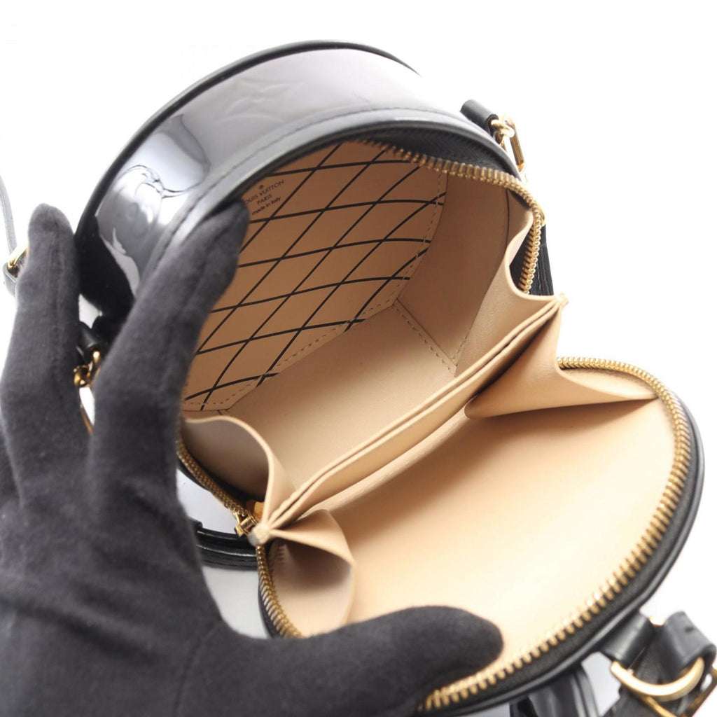 Louis Vuitton Black Noir Vernis Handbag Shoulder Bag