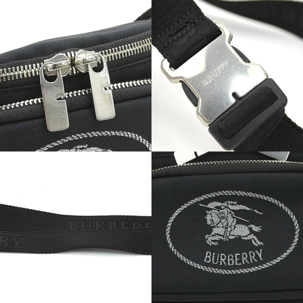 Burberry Black Nylon Canvas Fanny Pack
