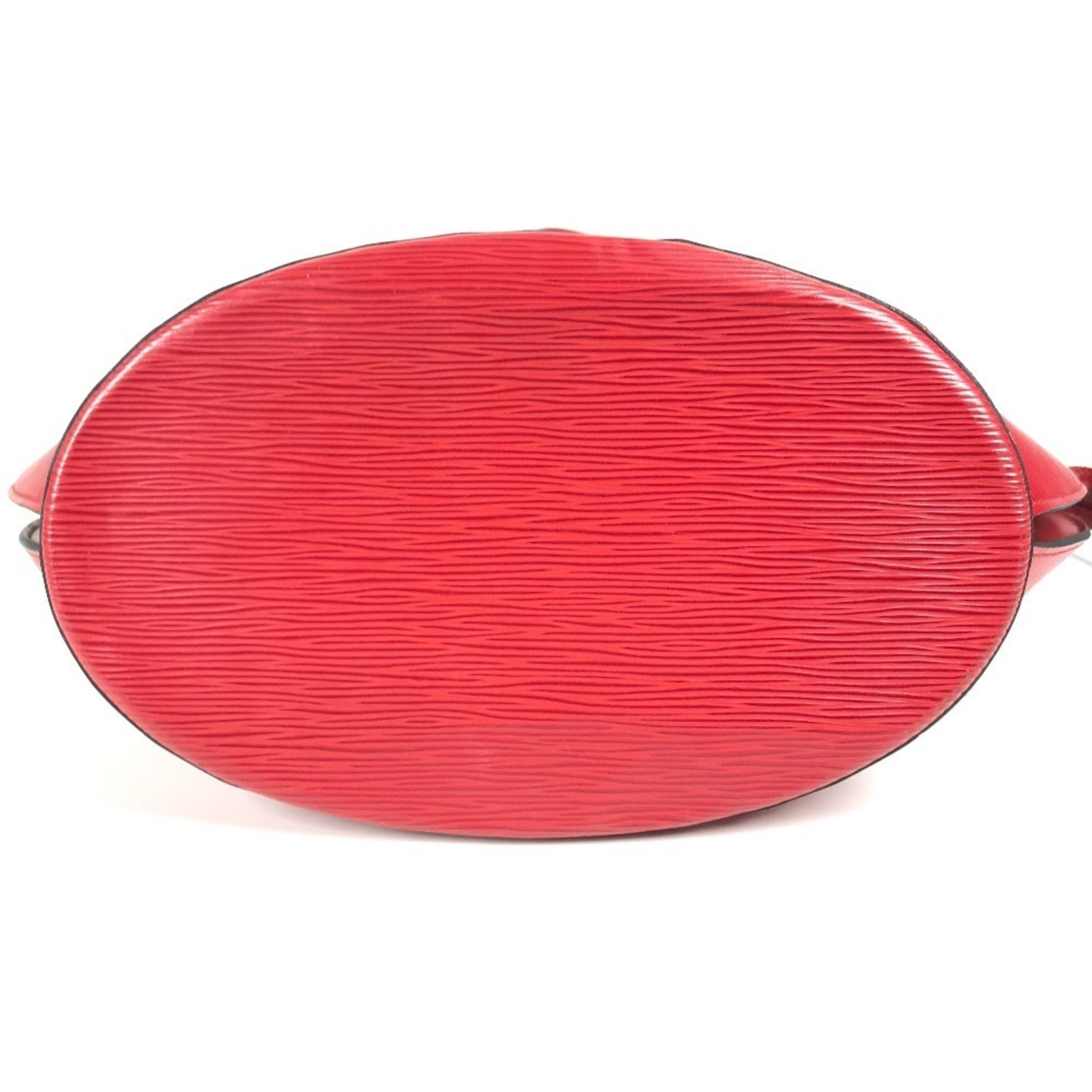 Louis Vuitton Castilian Red Red Color Epi Leather Shoulder Bag