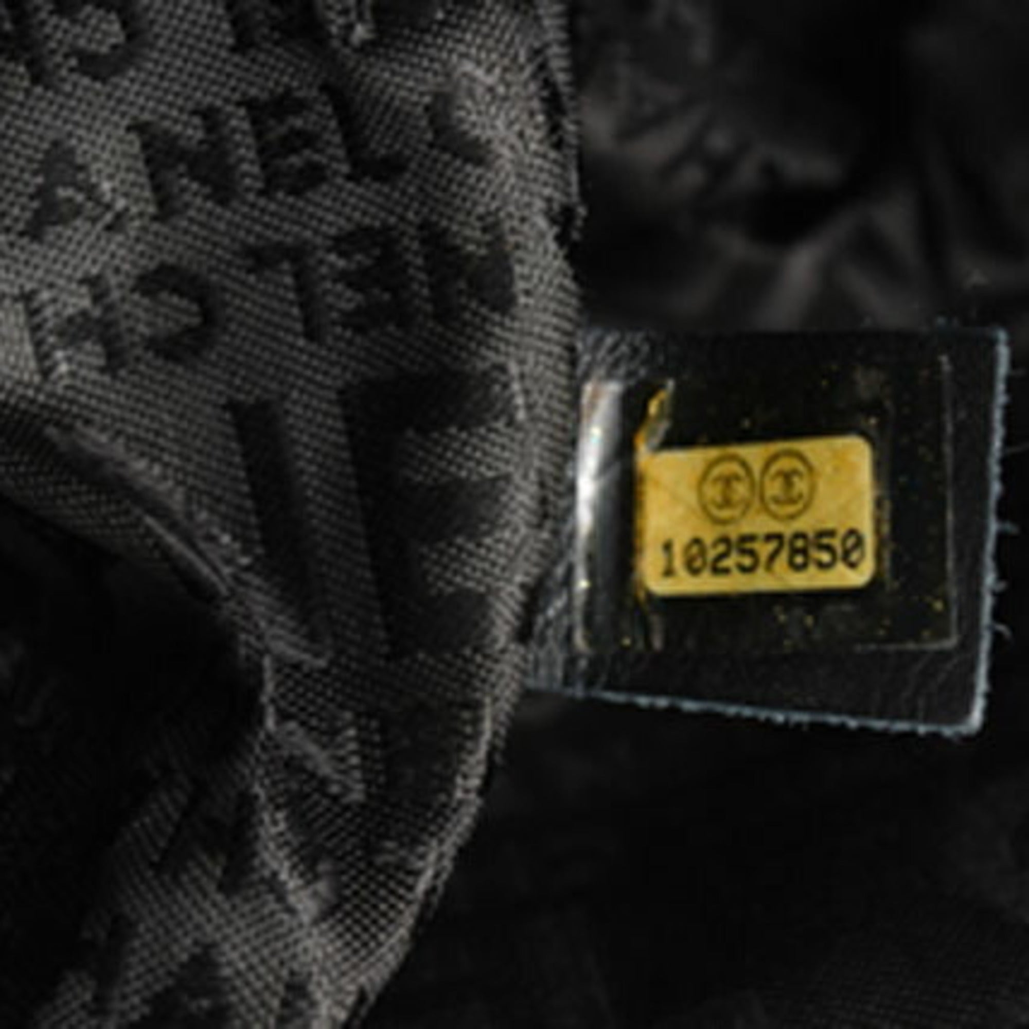 Chanel Black Patent Leather Tote Bag