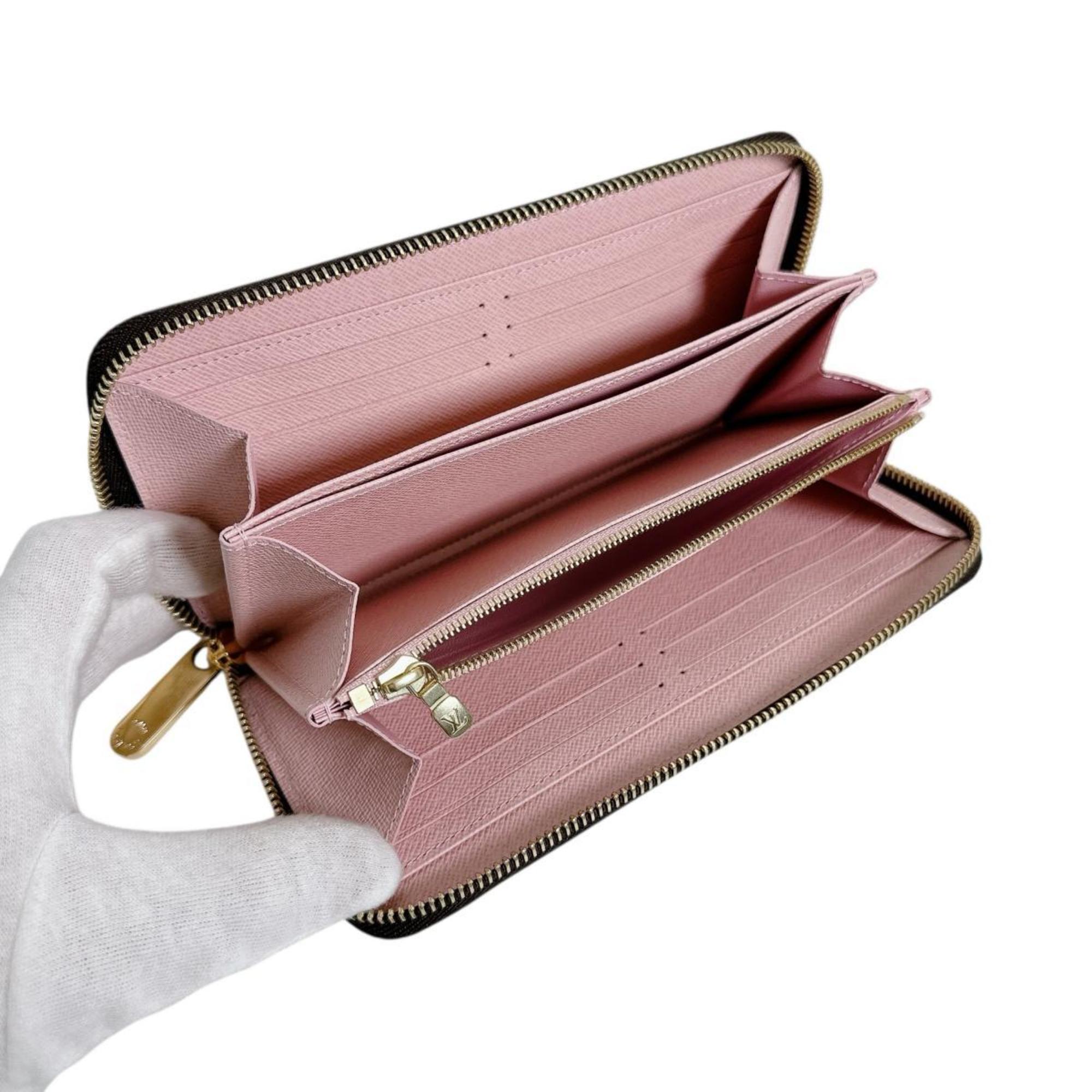Louis Vuitton Brown Monogram Rose Ballerine Monogram Long Wallet
