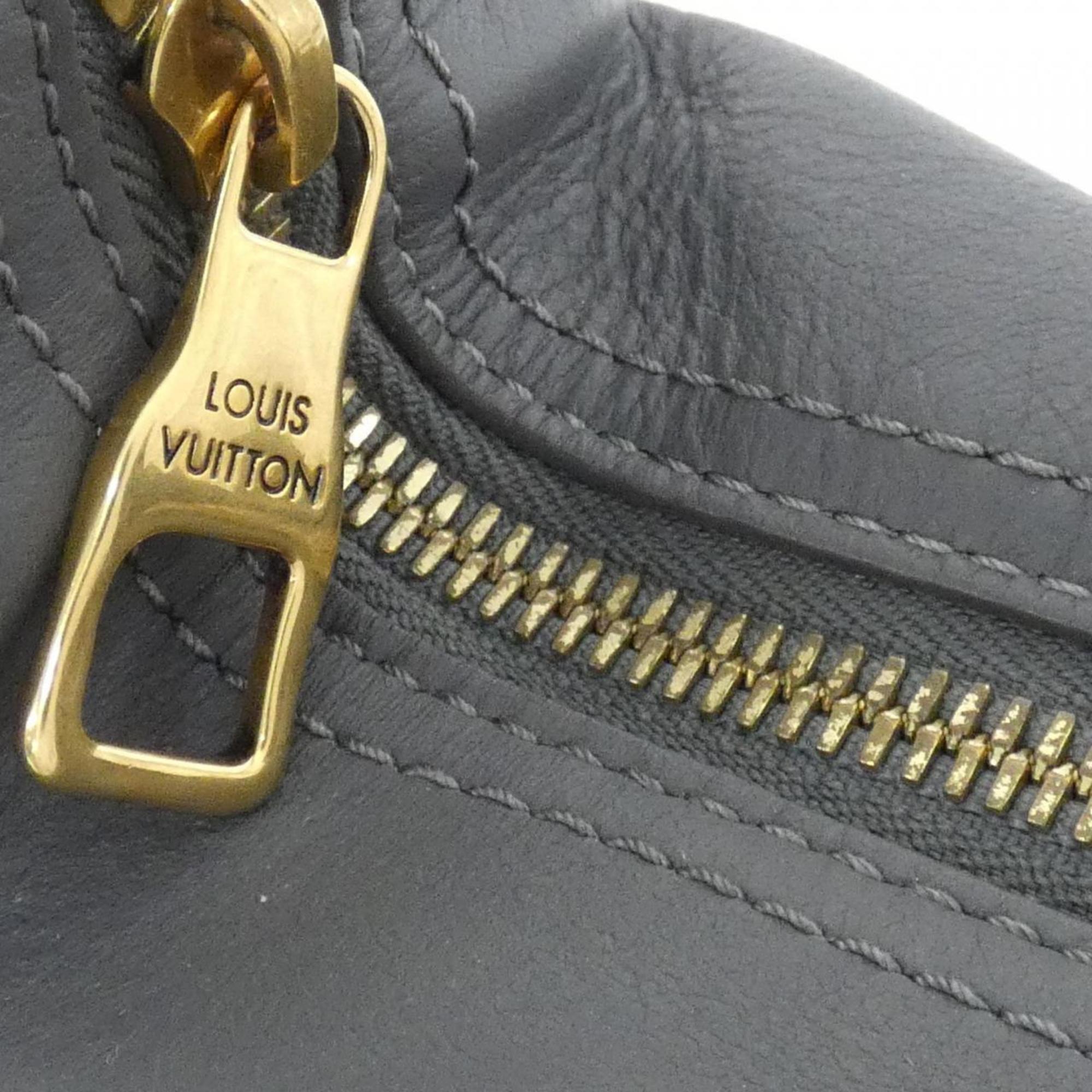 Louis Vuitton Matte Gold Leather Shoulder Bag