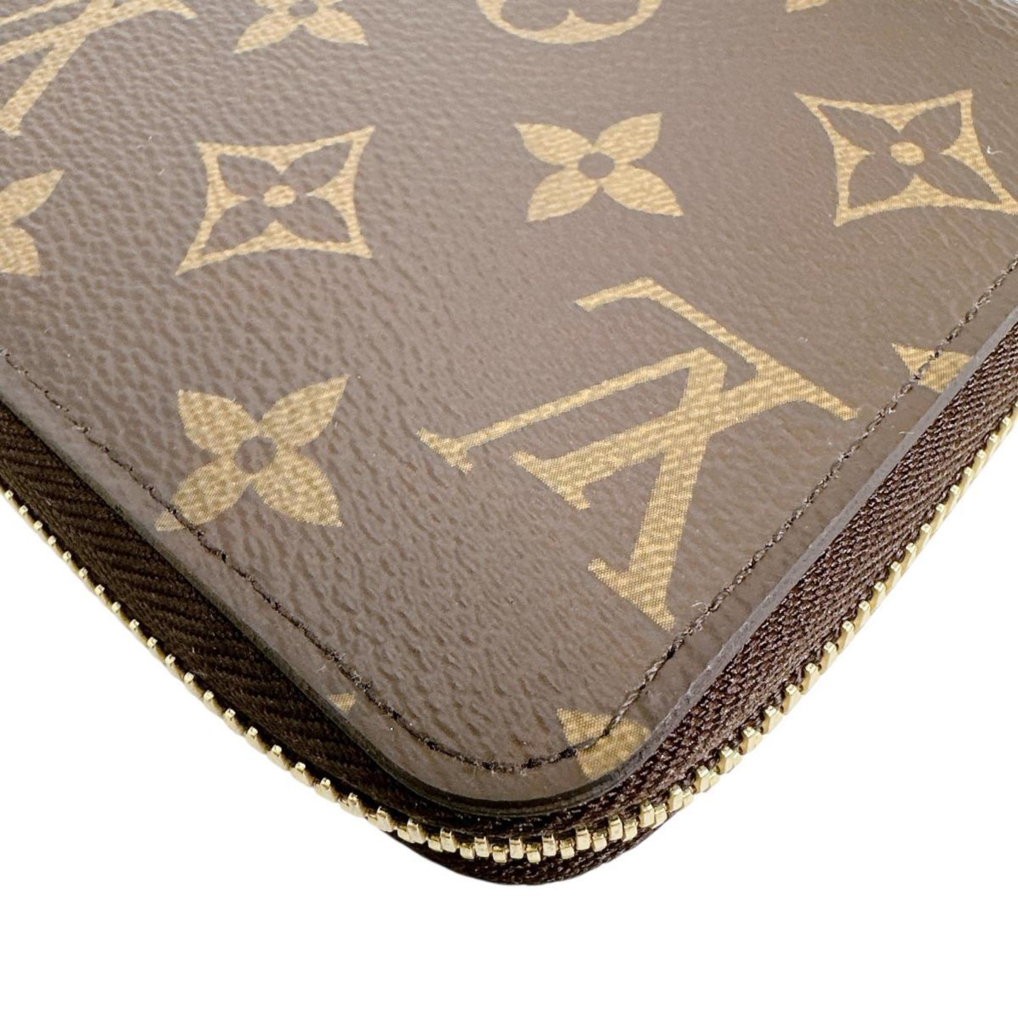 Louis Vuitton Brown Monogram Monogram Long Wallet