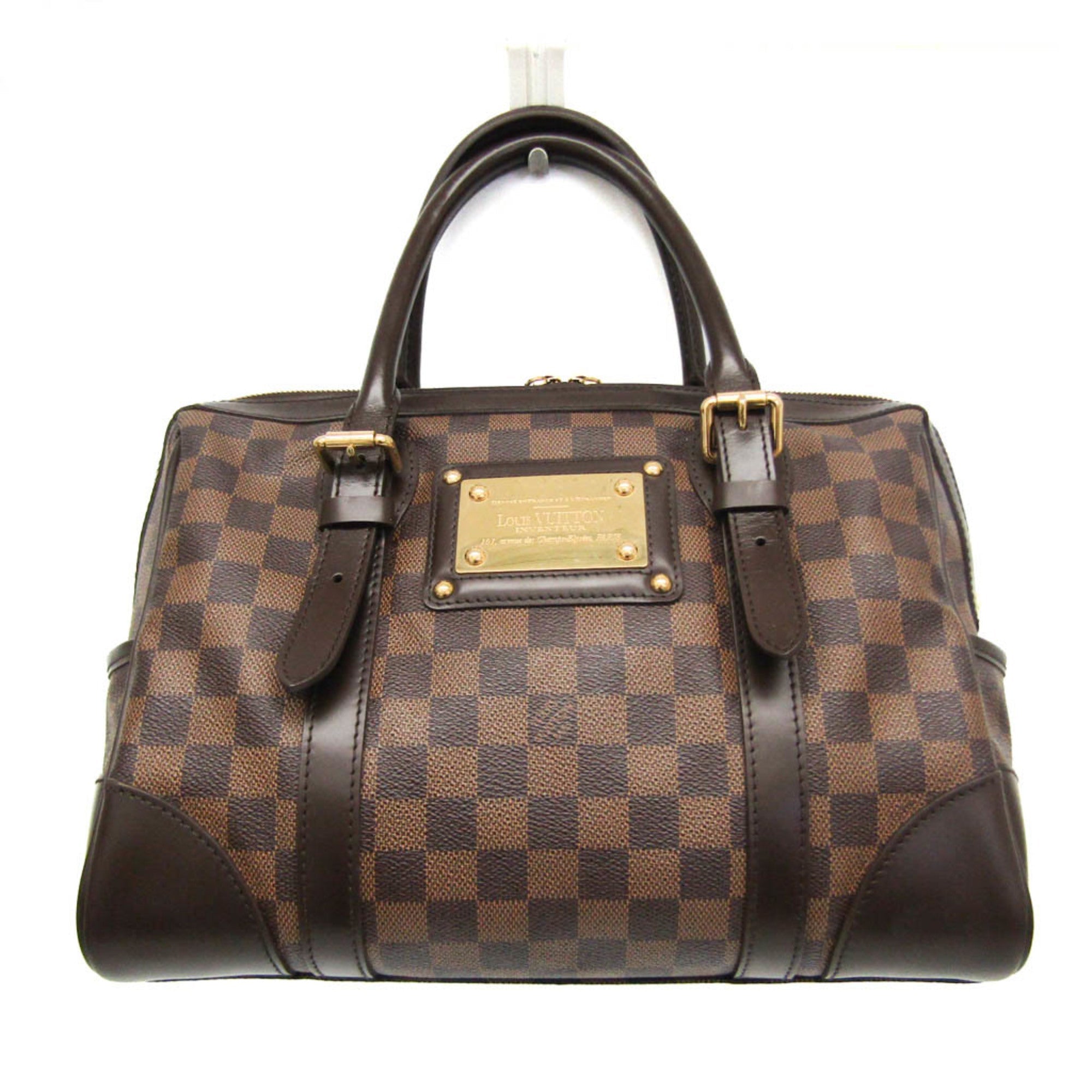 Louis Vuitton Damier Ebene Damier Canvas Handbag