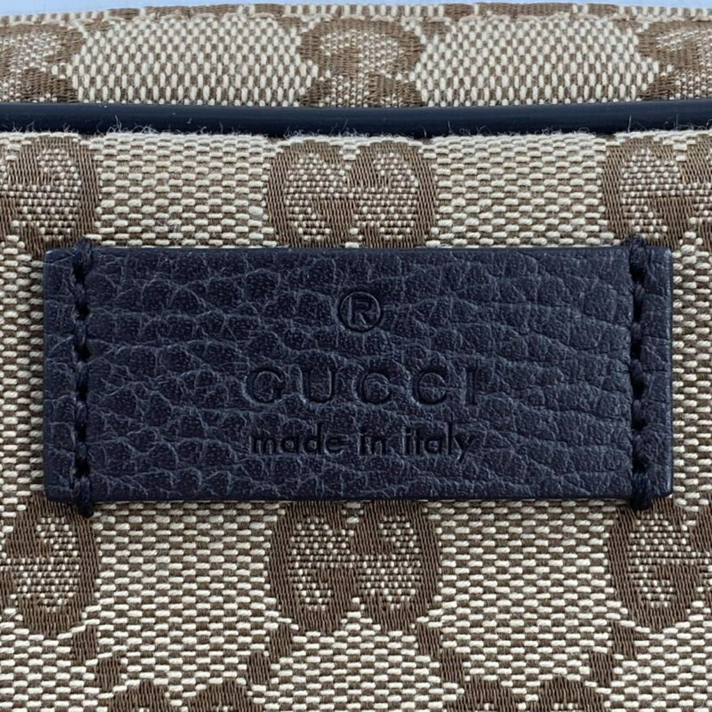 Gucci Gg Canvas Brown Gg Canvas Sling Bag (Pre-Owned)