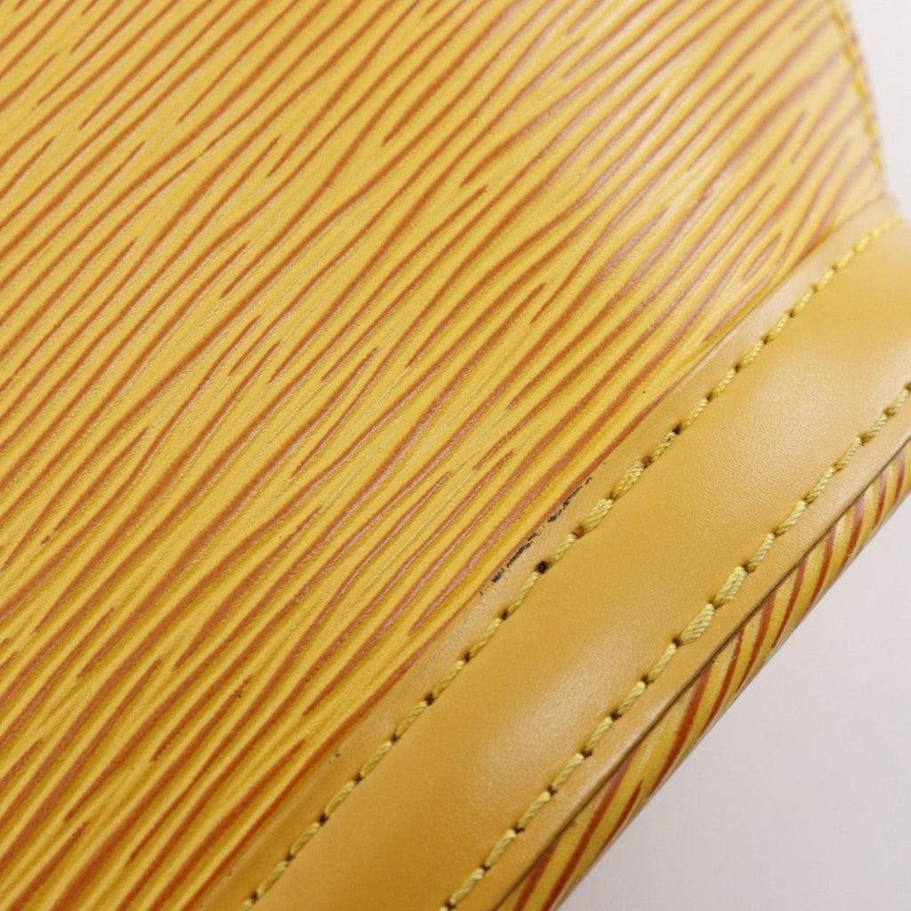Louis Vuitton Yellow Epi Leather Handbag