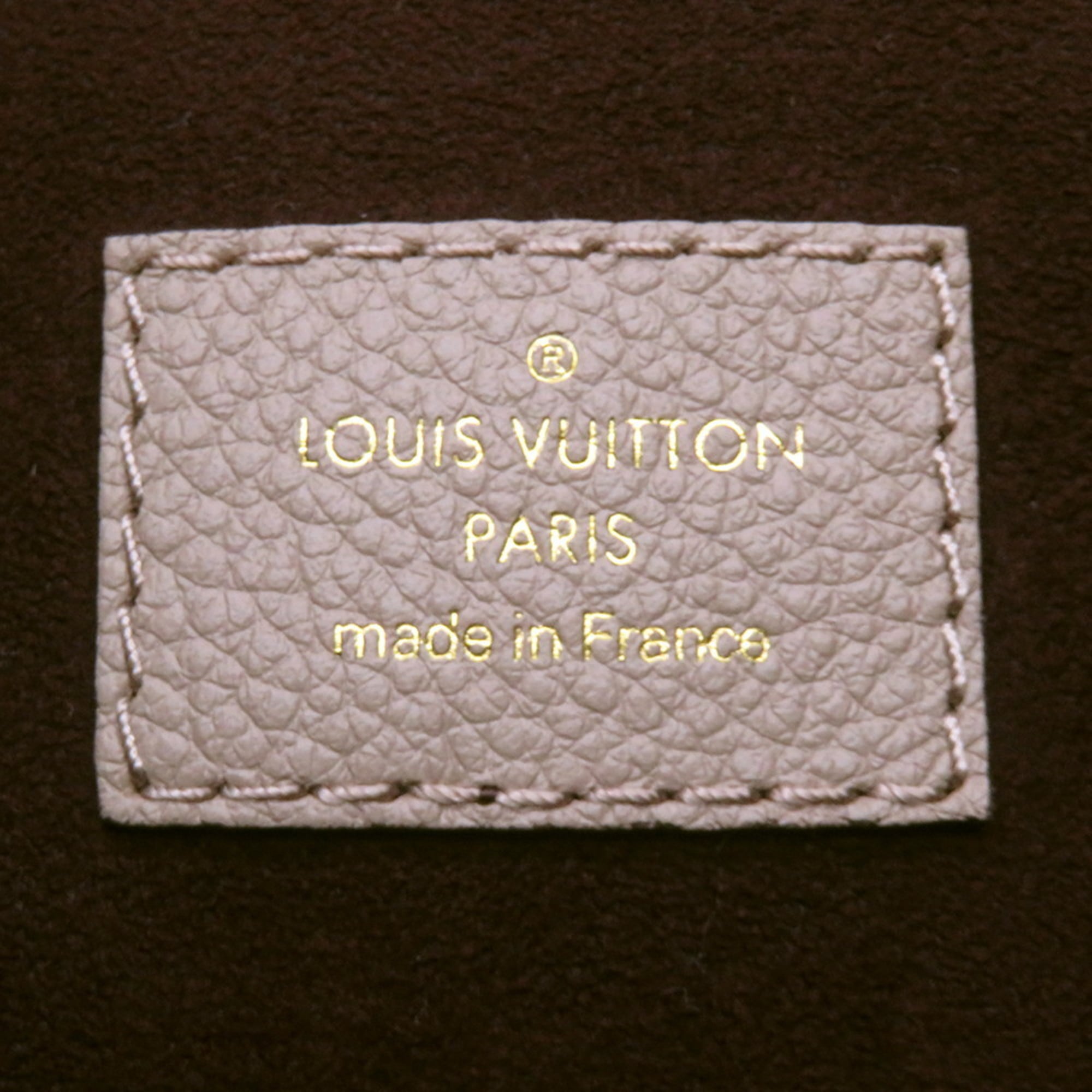 Louis Vuitton Tourterelle Monogram Empreinte Tote Bag