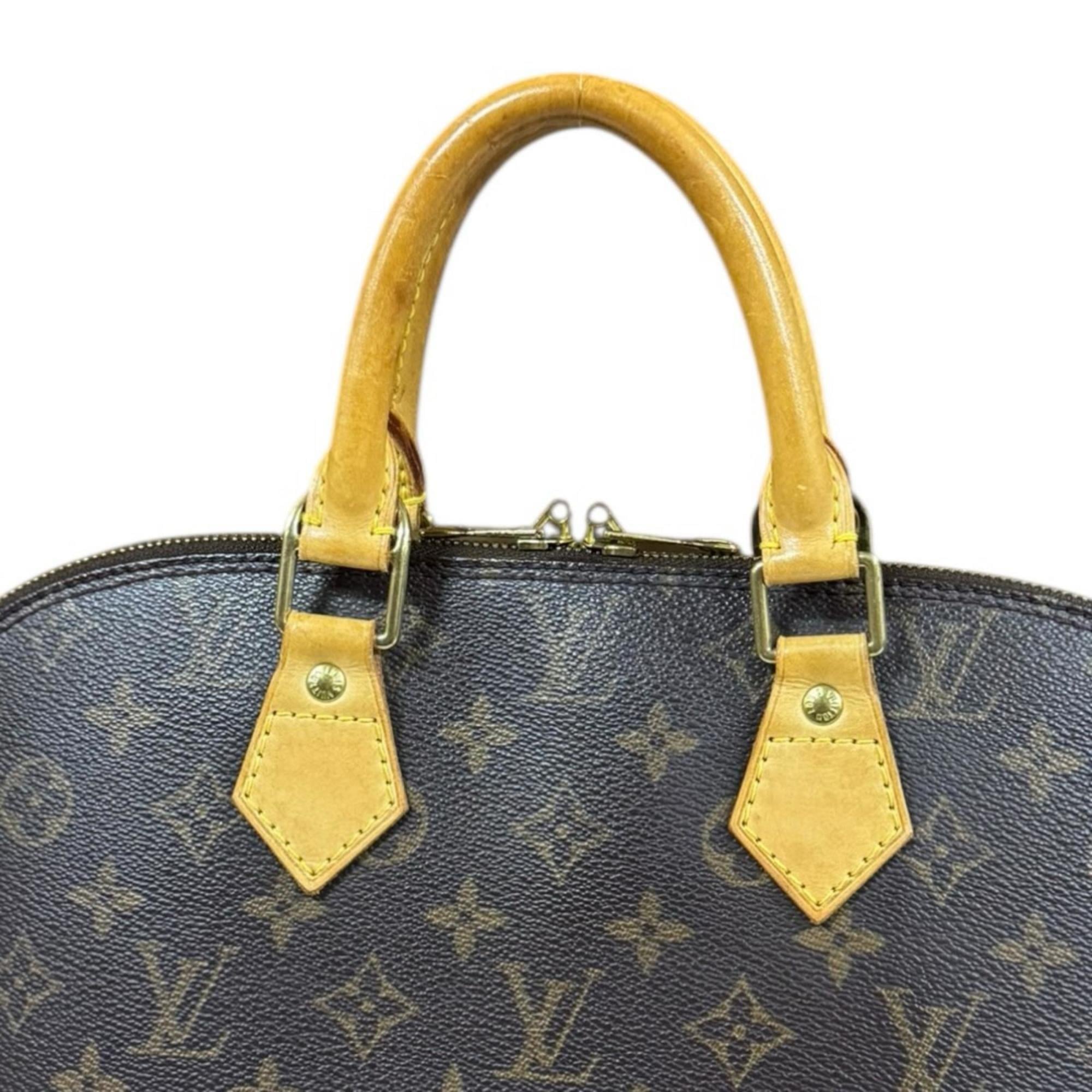 Louis Vuitton Brown Monogram Canvas Handbag
