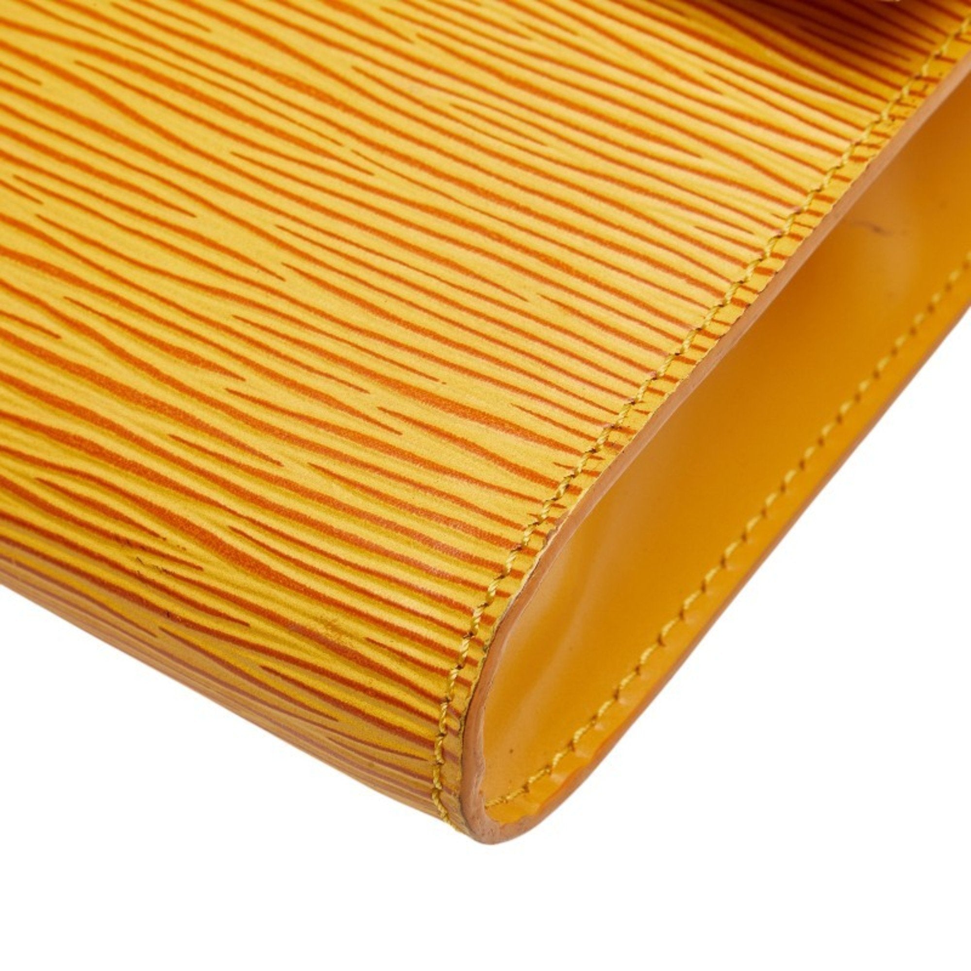 Louis Vuitton Yellow Leather Shoulder Bag