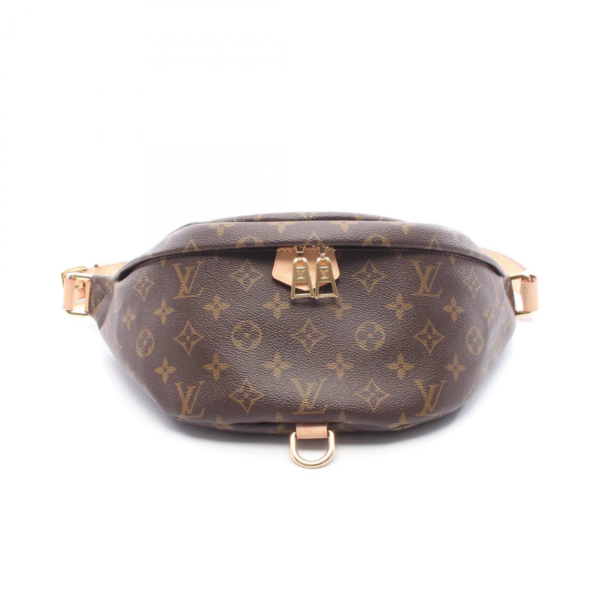 Louis Vuitton Brown Coated Canvas Leather Fanny Pack
