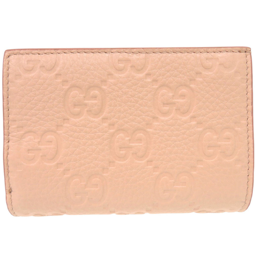 Gucci Beige Leather Wallet (Bi-Fold) (Pre-Owned)