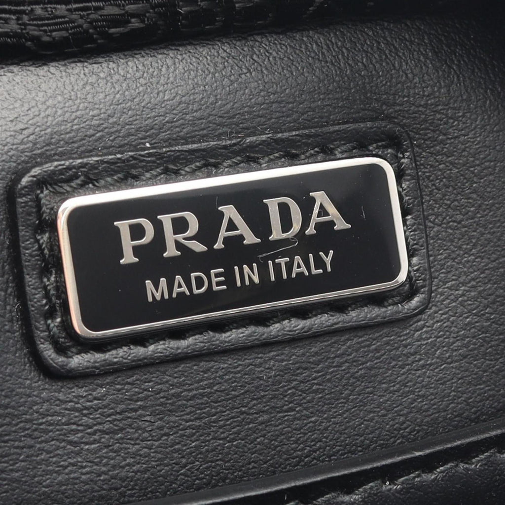 Prada Black Patent Leather Shoulder Bag