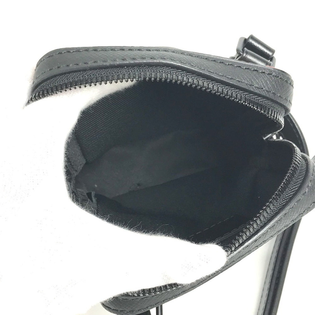 Louis Vuitton Black Multi-Color Taiga Leather Pochette Shoulder Bag