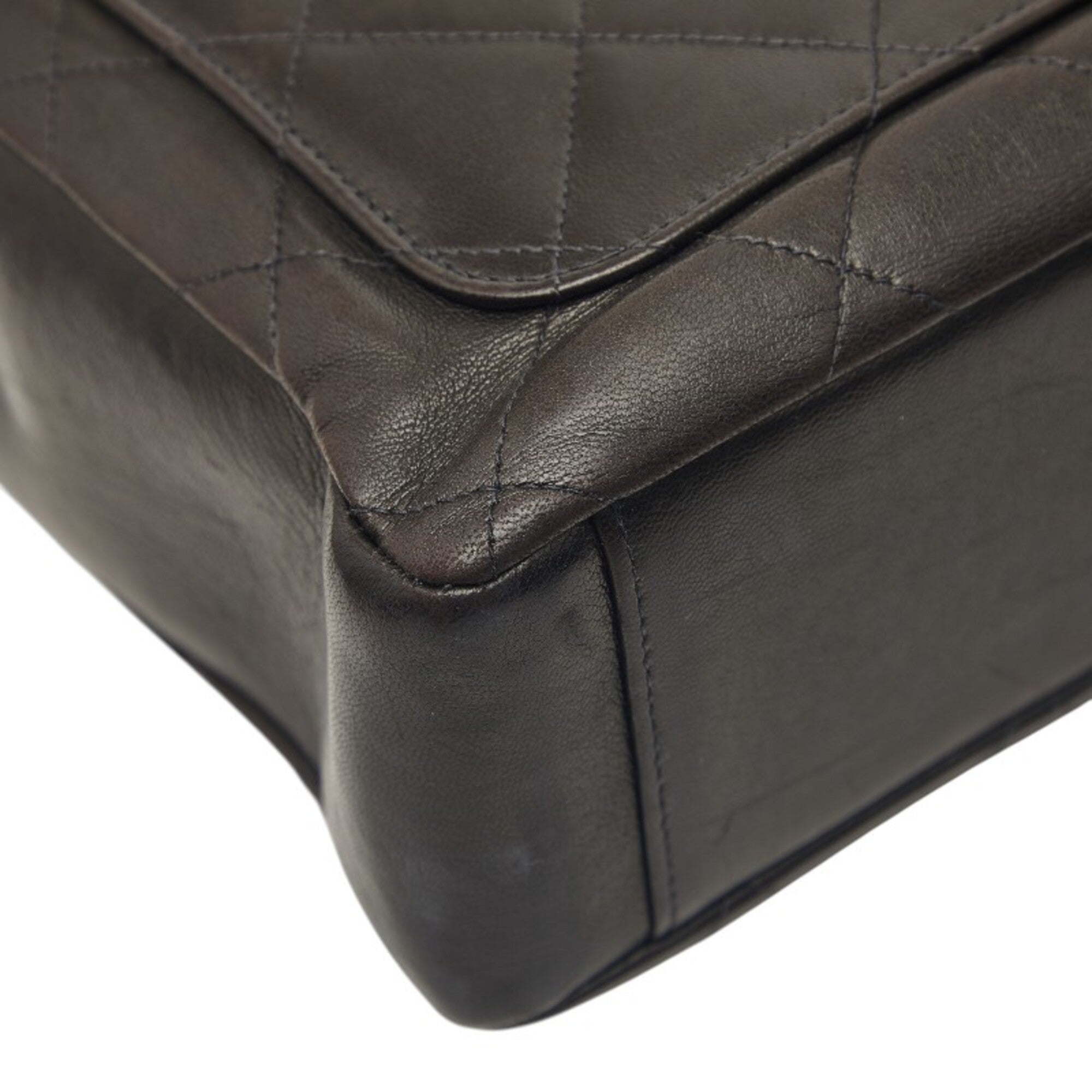 Chanel Black Leather Handbag