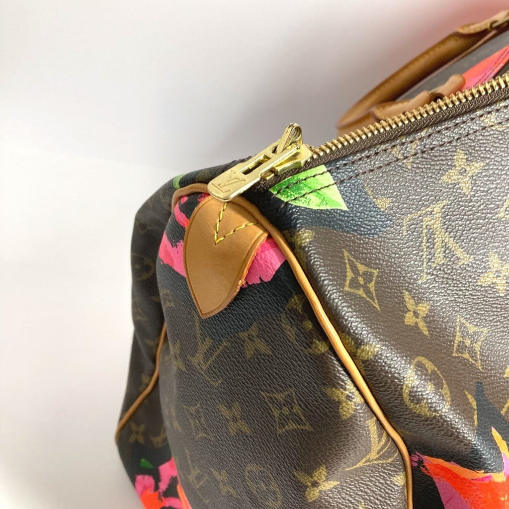 Louis Vuitton Monogram Rose Brown Monogram Rose Pink Monogram Boston Bag