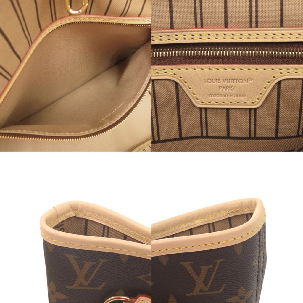 Louis Vuitton Brown Monogram Pouch Tote Bag