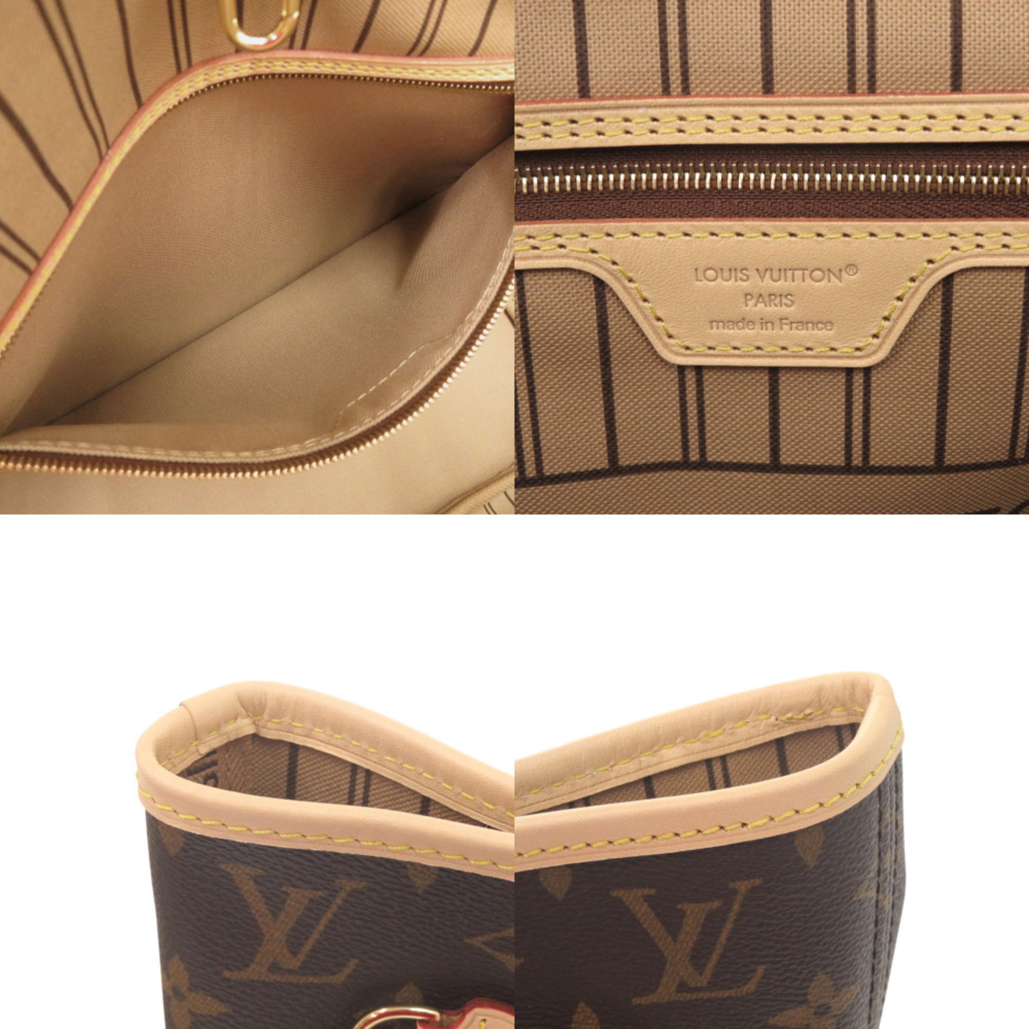 Louis Vuitton Brown Monogram Pouch Tote Bag