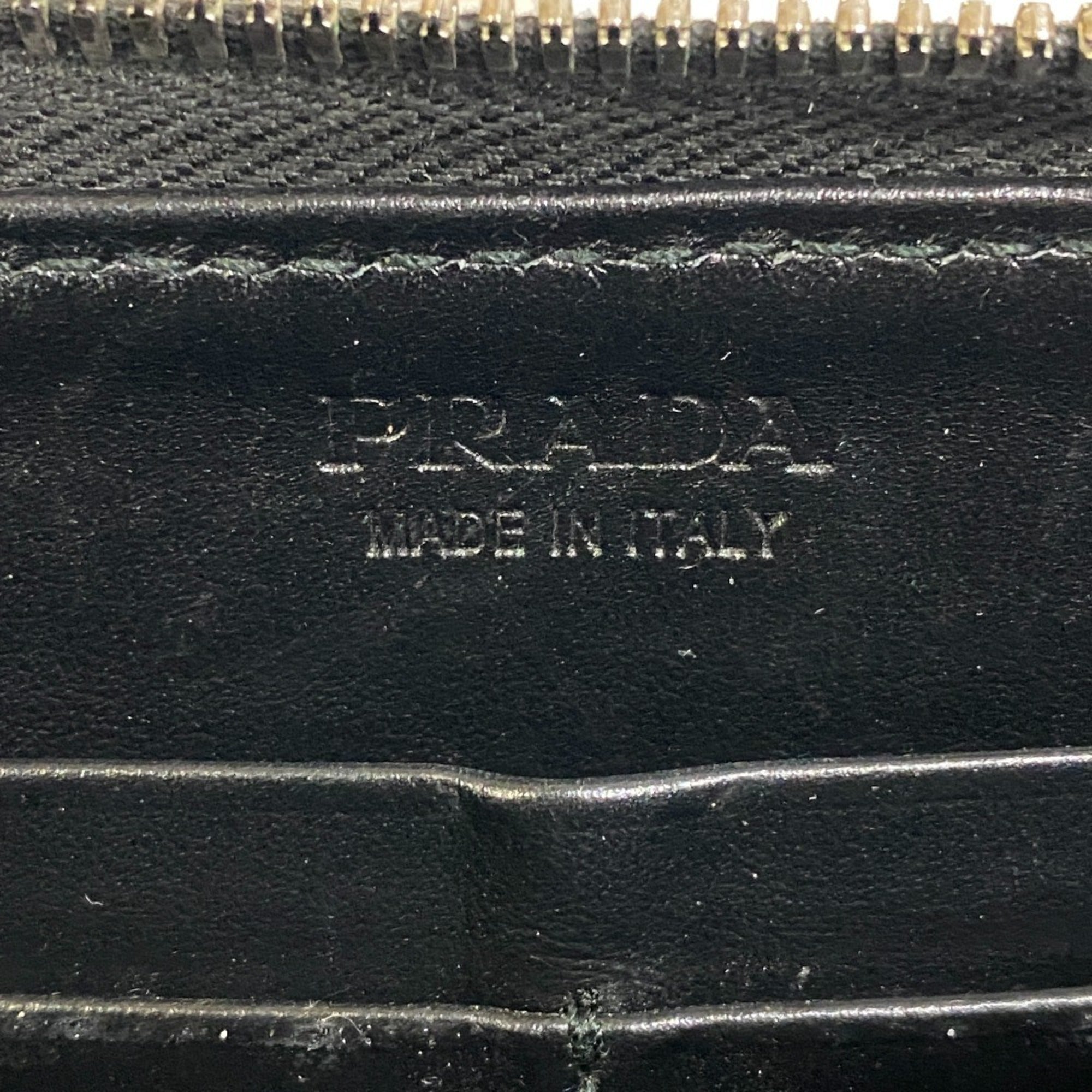 Prada Saffiano Black Leather Saffiano Triangle Beach Bag Sling Bag