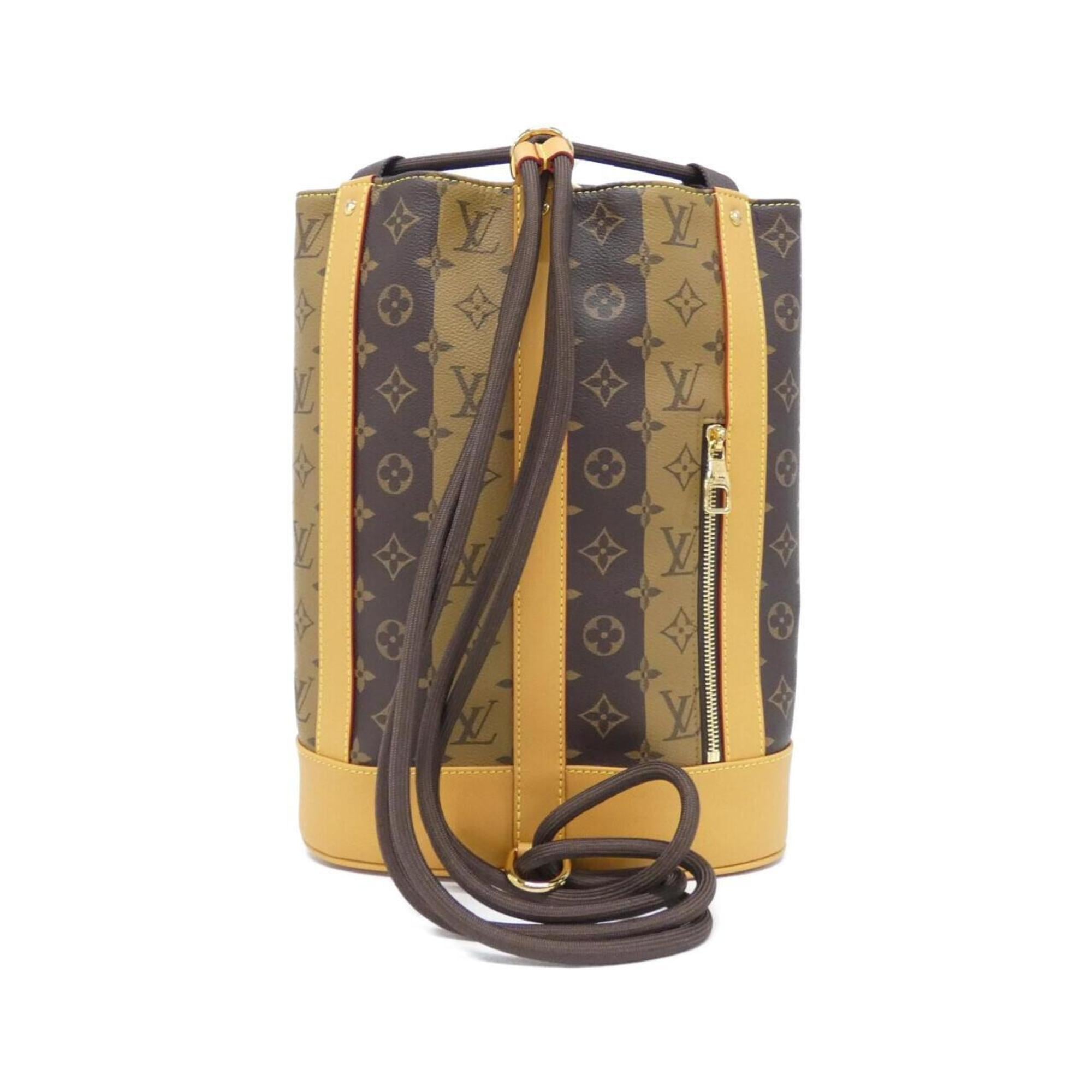 Louis Vuitton Marron Coated Canvas Shoulder Bag