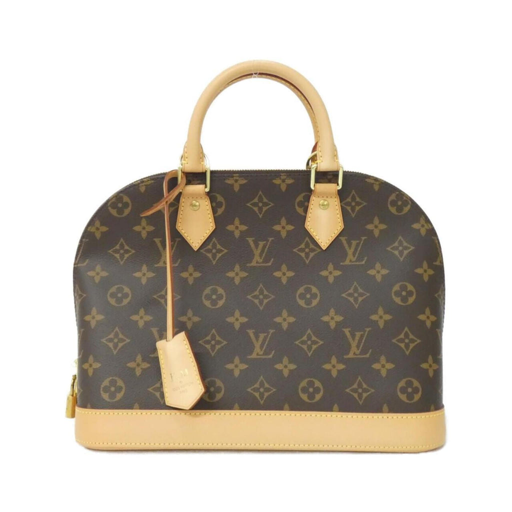 Louis Vuitton Marron Coated Canvas Handbag