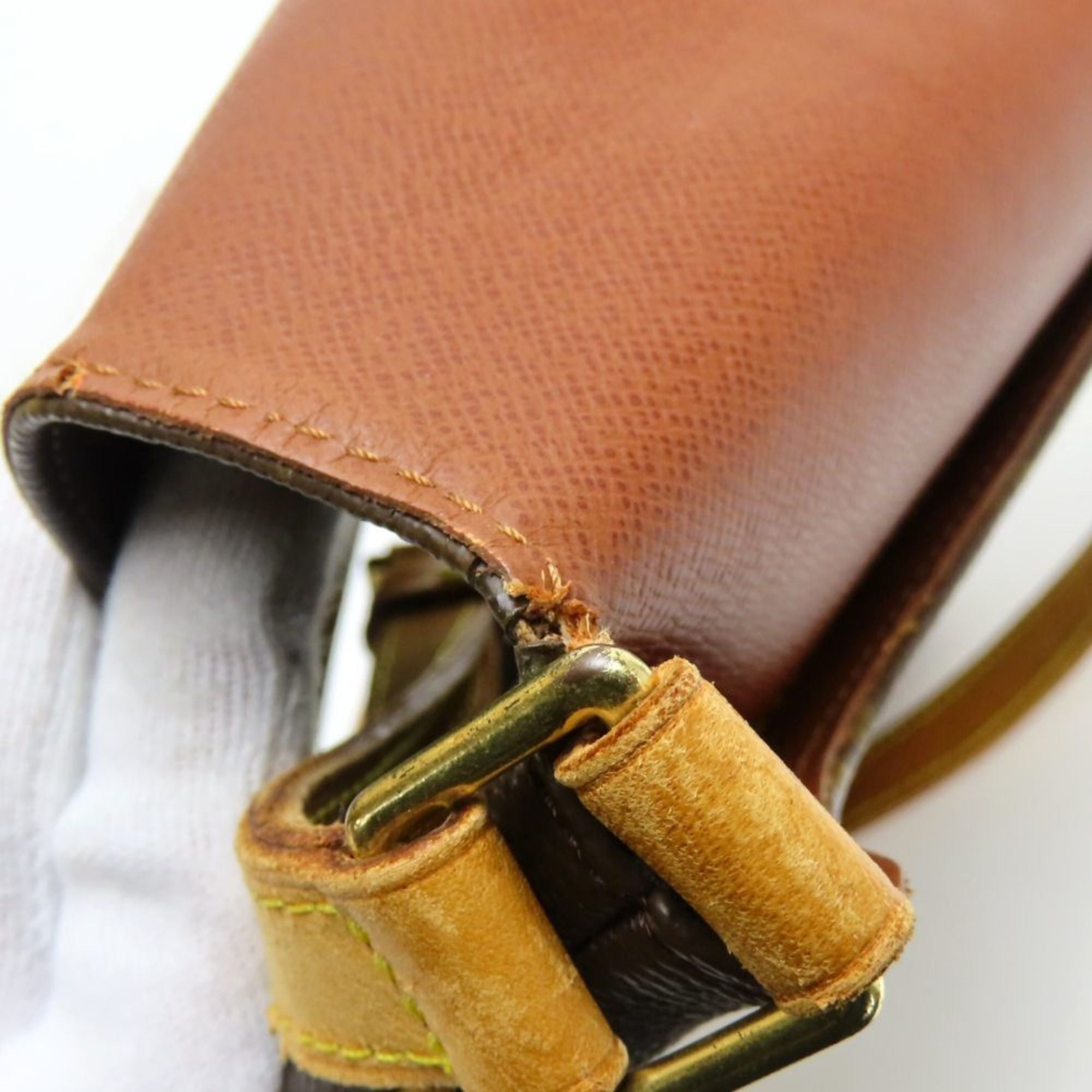 Louis Vuitton Monogram Brown Monogram Leather Shoulder Bag
