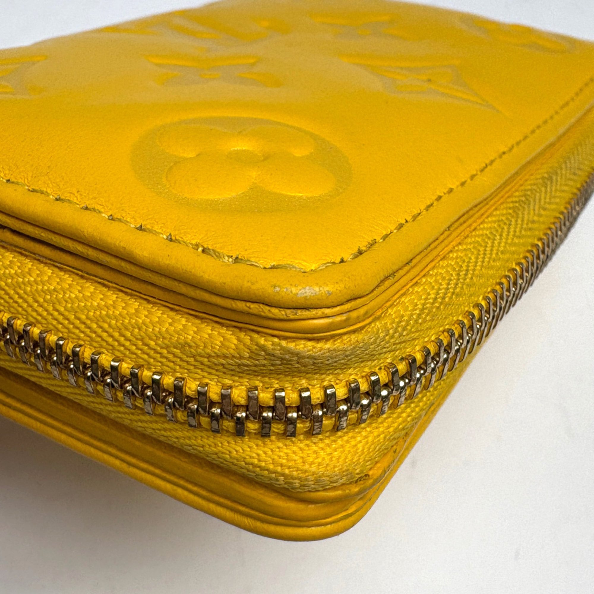 Louis Vuitton Yellow Monogram Empreinte Wallet