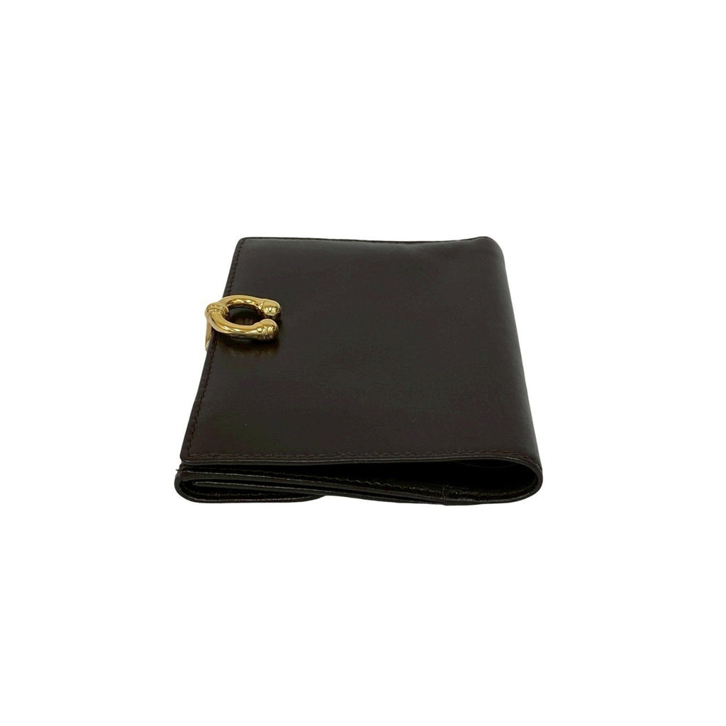 Gucci Brown Leather Wallet (Bi-Fold) (Pre-Owned)