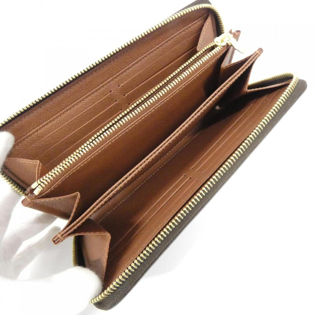 Louis Vuitton Brown Coated Canvas Long Wallet
