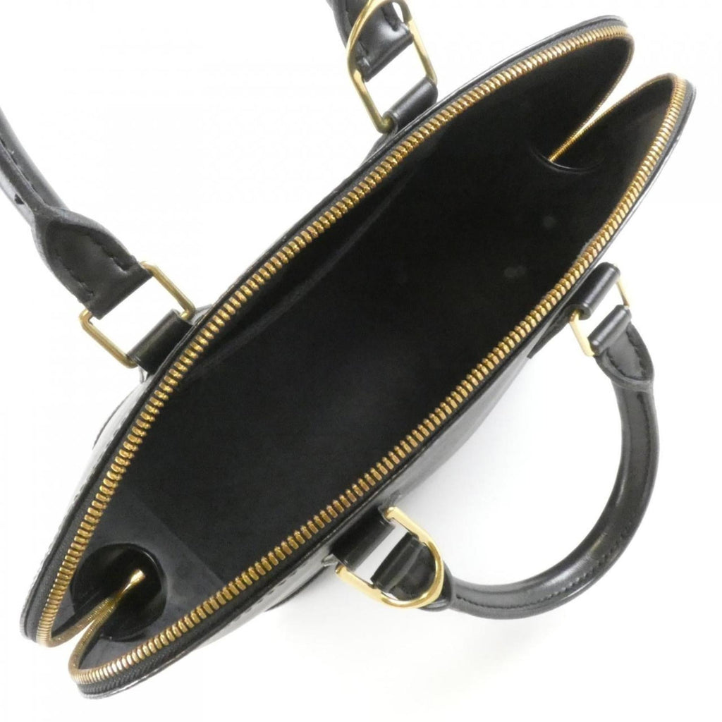 Louis Vuitton Black Leather Handbag