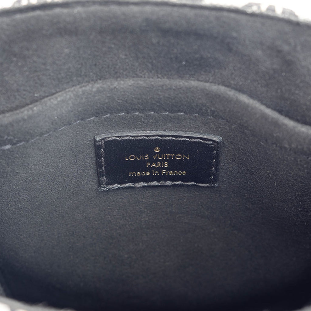Louis Vuitton Black White Monogram Jacquard Shoulder Bag