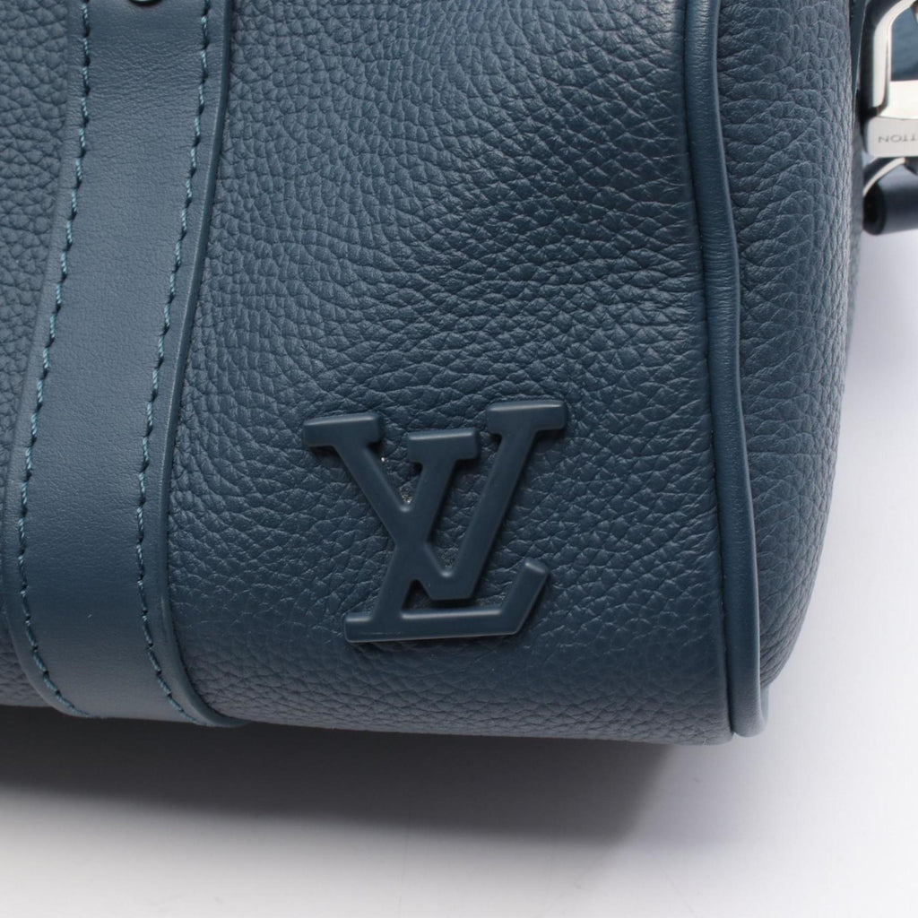 Louis Vuitton Blue Leather Handbag