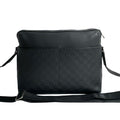 Louis Vuitton Black Leather Shoulder Bag