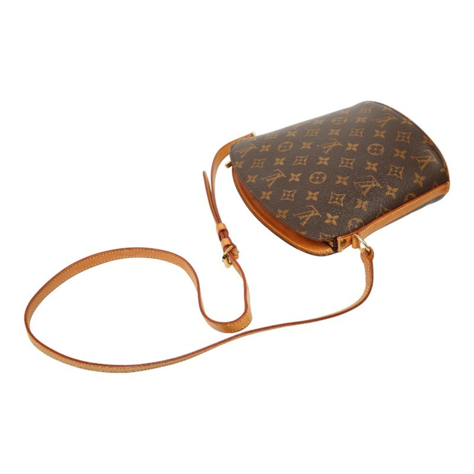 Louis Vuitton Brown Monogram Pvc Leather Shoulder Bag