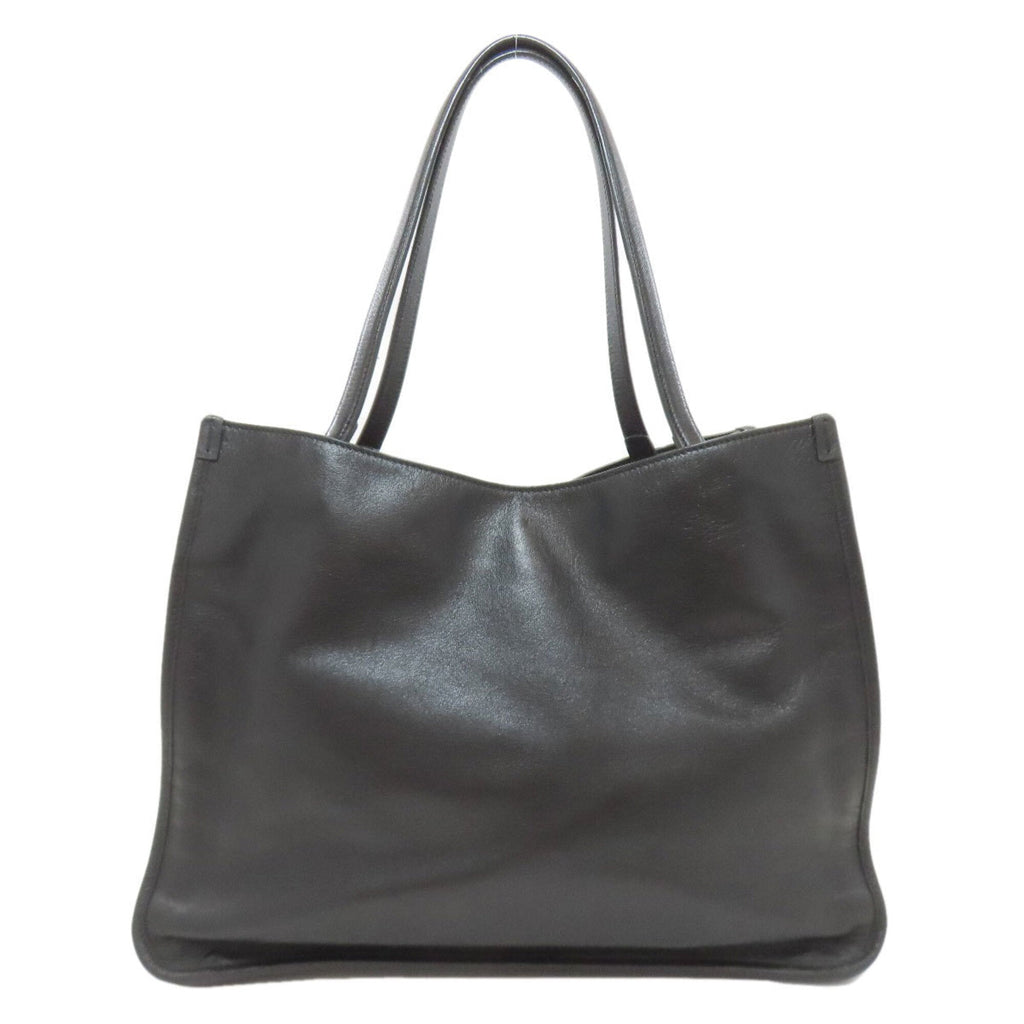 Gucci Black Leather Tote Bag (Pre-Owned)