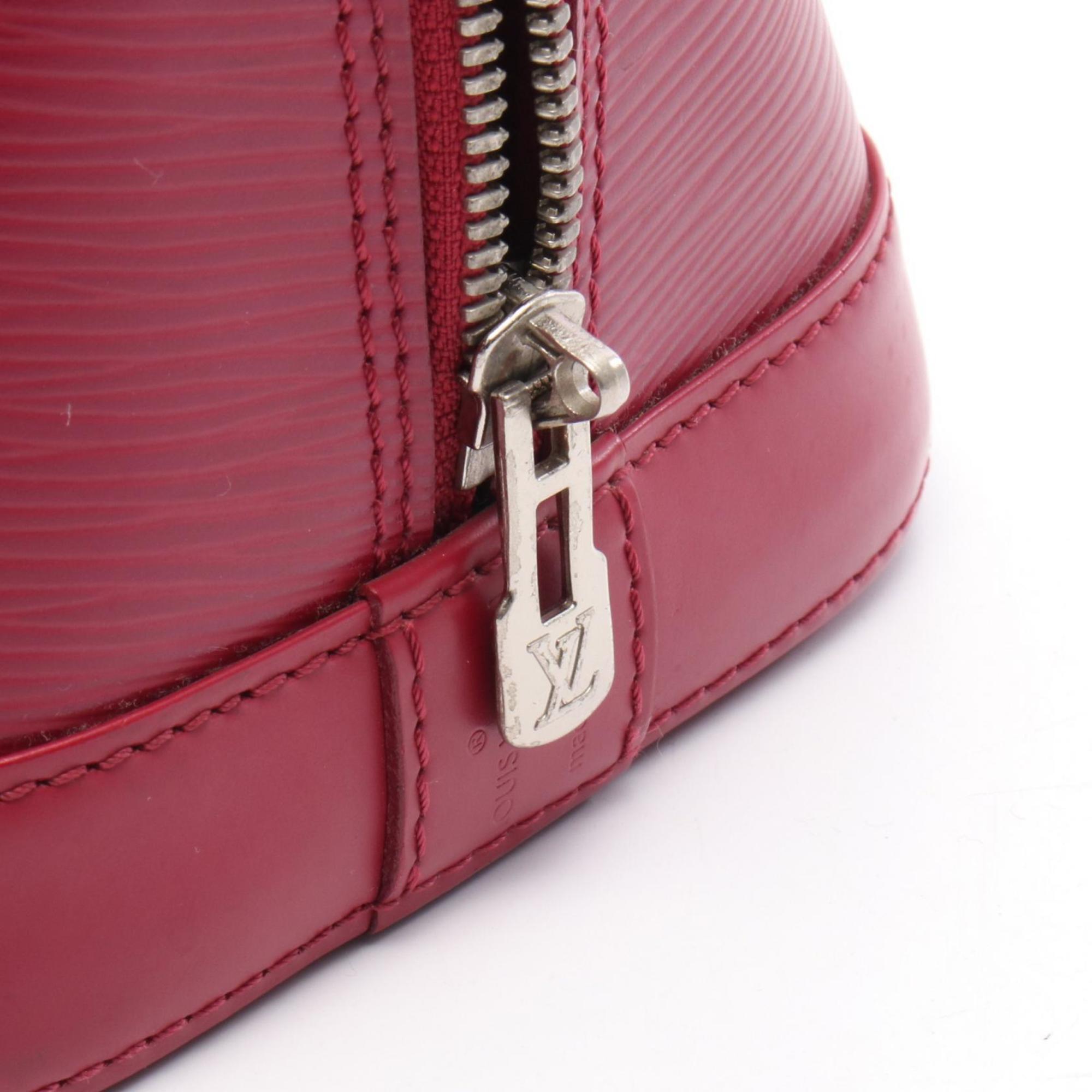 Louis Vuitton Pink Leather Handbag