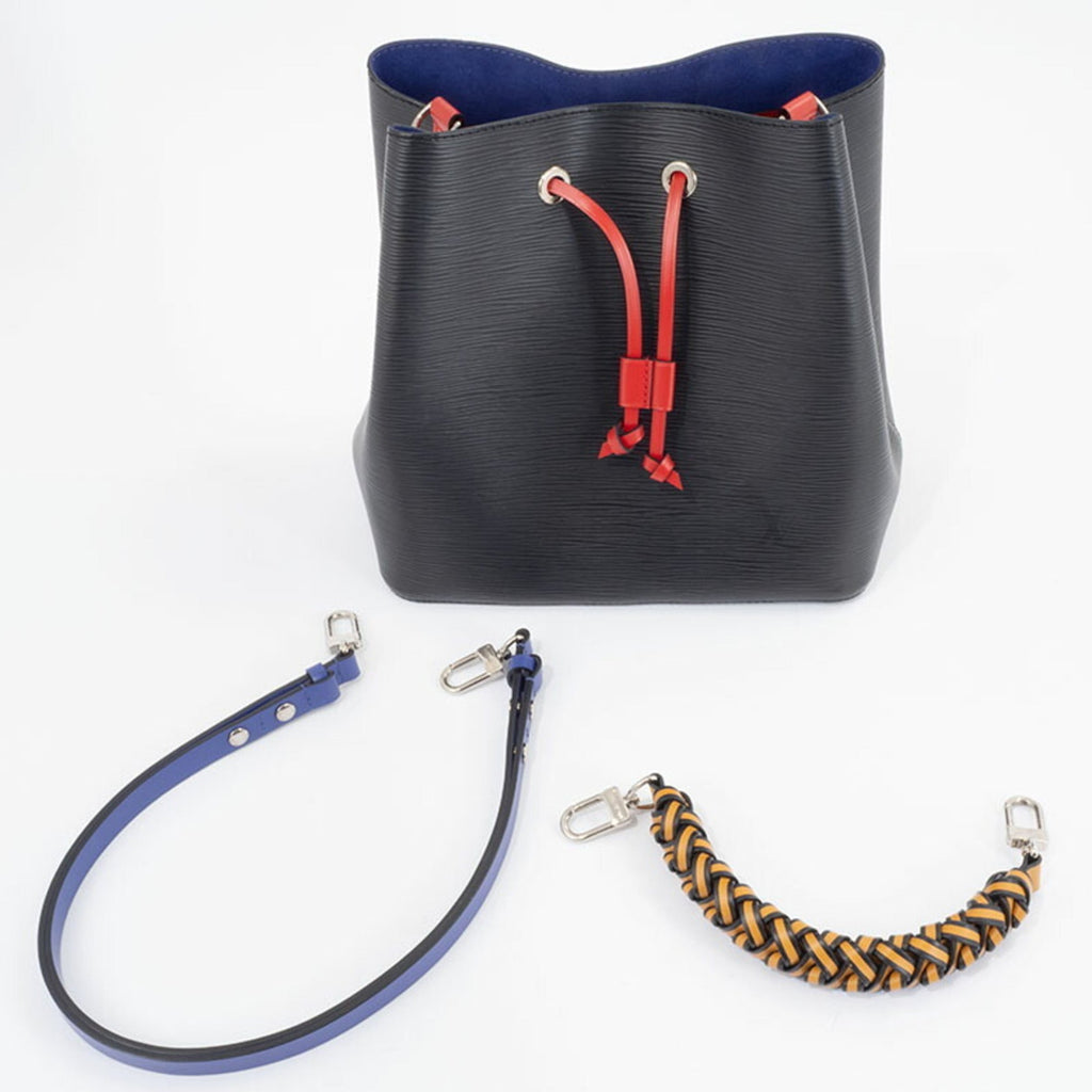 Louis Vuitton Epi Noir Epi Leather Shoulder Bag