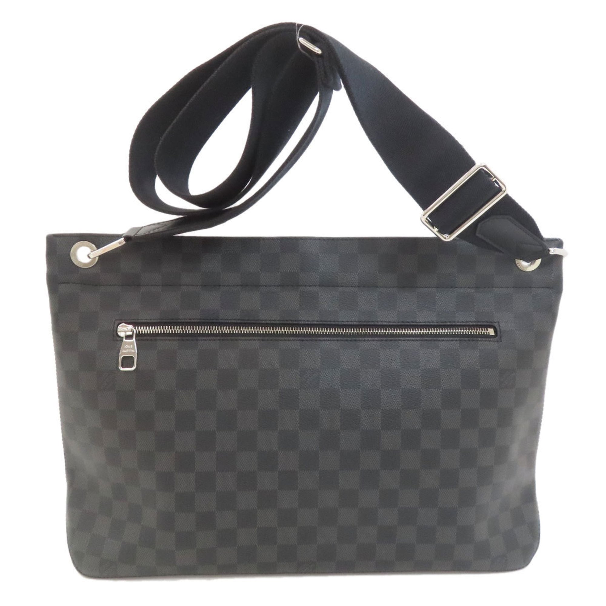 Louis Vuitton Black Damier Canvas Shoulder Bag