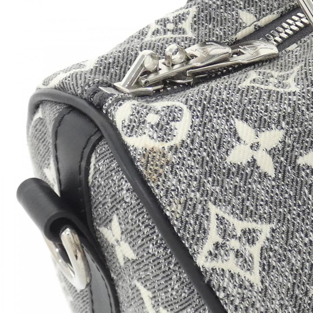 Louis Vuitton Brown Canvas Boston Bag