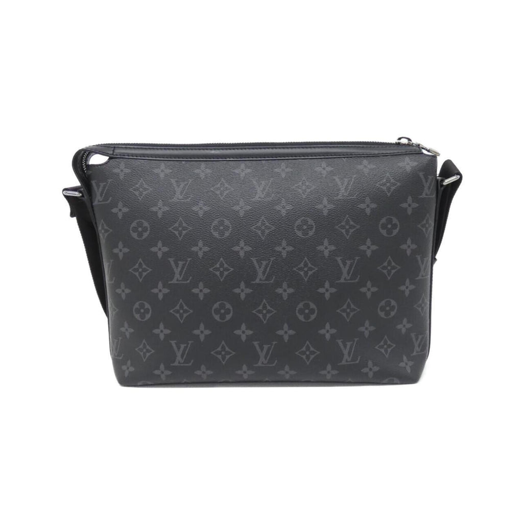 Louis Vuitton Black Coated Canvas Shoulder Bag