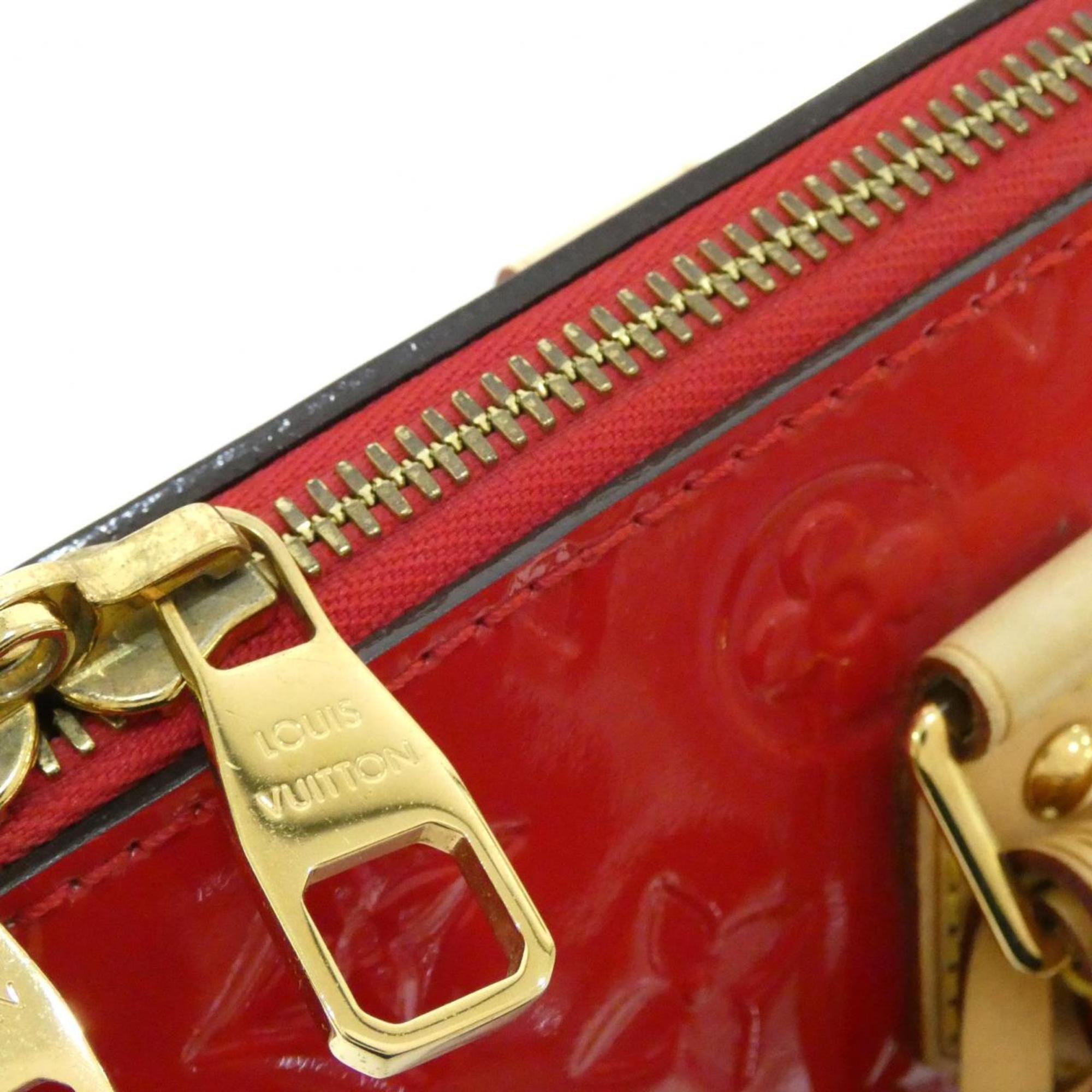Louis Vuitton Vernis Cerise Monogram Vernis Handbag