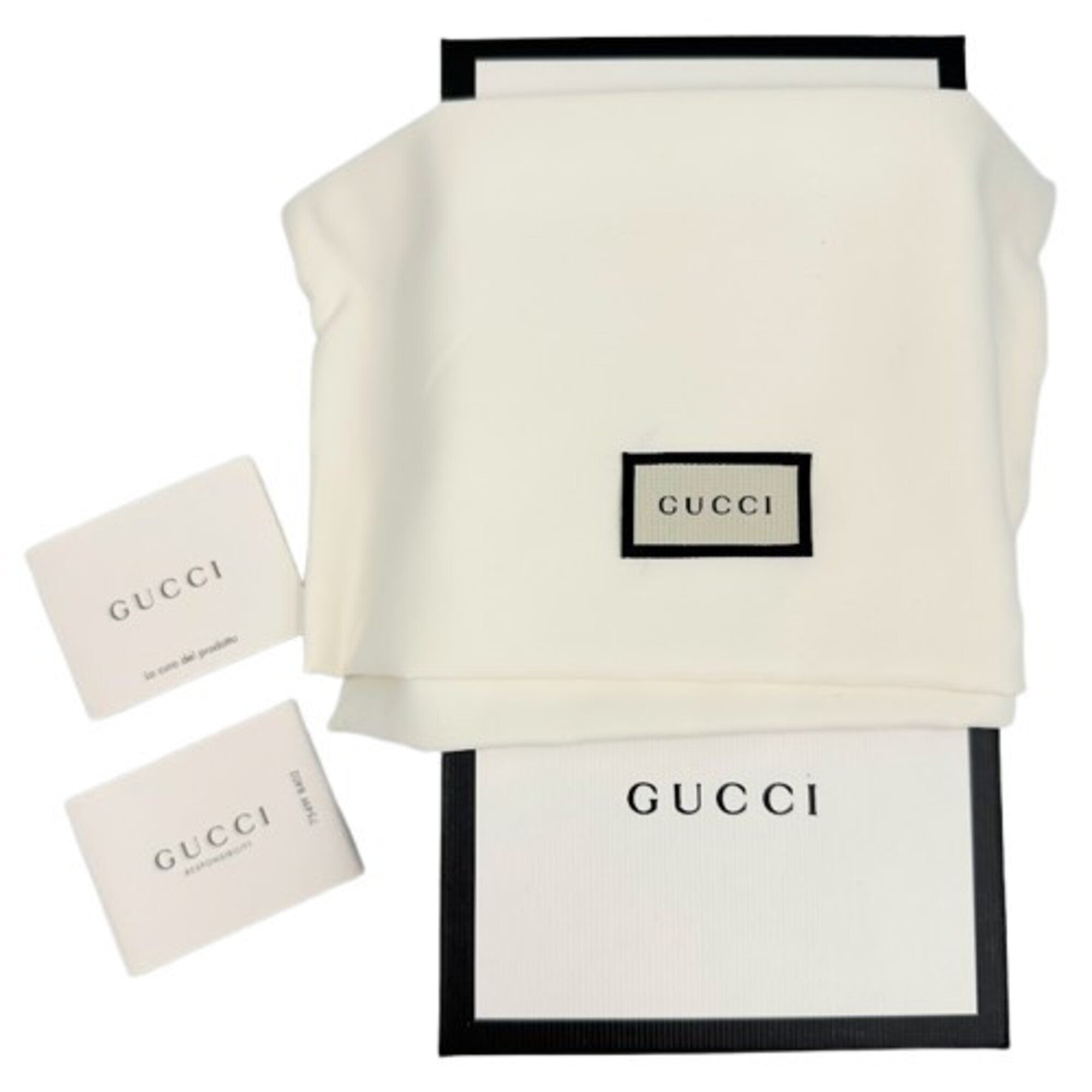 Gucci Black Leather Long Wallet (Bi-Fold) (Pre-Owned)
